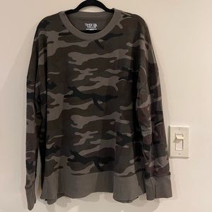 Time and true camp sweatshirt